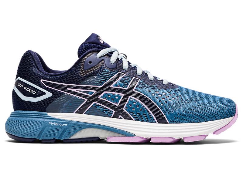 Sapatilhas Running Asics GT-4000 2 Wide Mulher Azul Marinho, 3117A771.571